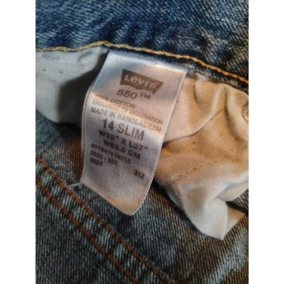 Levi's Relaxed Fit Jeans - Size: 14 Slim  (1099) - Picture 2 of 6